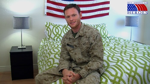 All American Military Gay - Cute & Hung Navy Man Jones Enjoys Hot Morning Wankoff - Rough Straight Men