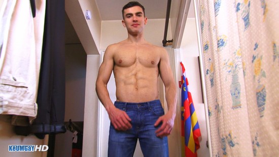 Huge Erect Cock Shower - Hot Ripped Banker Aleksandr Strokes His Huge Thick Cock In The Shower -  Rough Straight Men